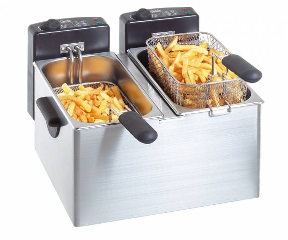 Фритюрница 4л+4л  Bartscher Mini 3 A165112