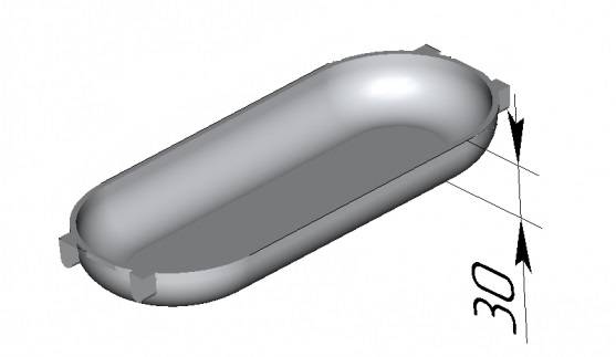 Форма для хлеба Спика 6 Л "Батонница" (290х110х30мм) с ручками 6 секций Форма для хлеба Спика 6 Л "Батонница" (290х110х30мм) с ручками 6 секций