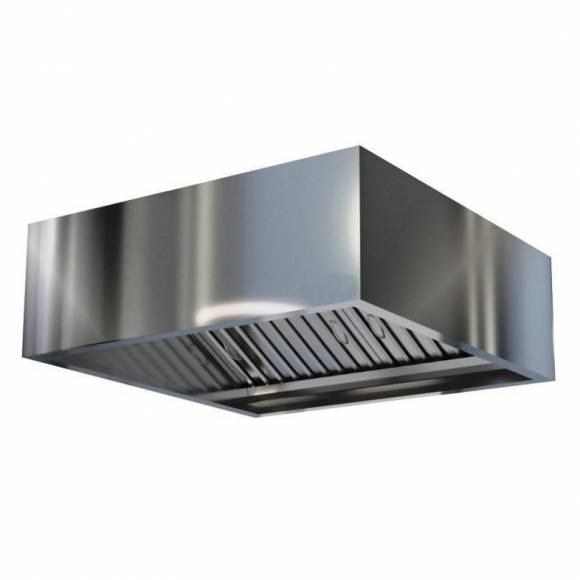 Зонт вытяжной пристенный коробчатый 700*1200