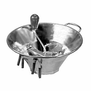 Машинка для протирки пюре D=31см 3 диска Matfer жесть белая 215513 04141238