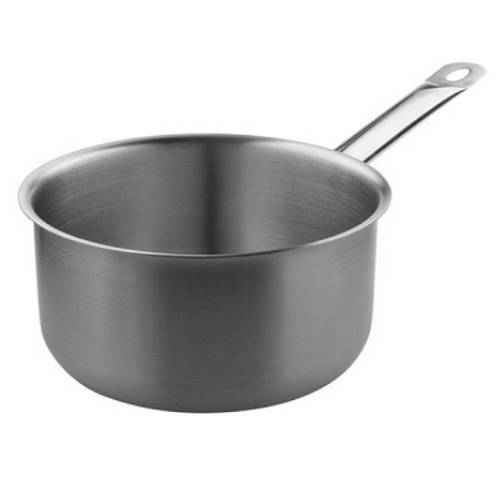 Сотейник без крышки дно-сэндвич; сталь нерж.; 2л; D=18, H=9см Сотейник без крышки дно-сэндвич; сталь нерж.; 2л; D=18, H=9см