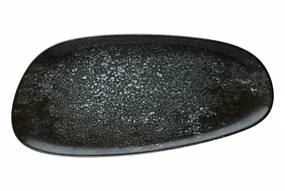 Блюдо для подачи 360*160мм Cosmos Black Vago Bonna COSBLVAO36DT