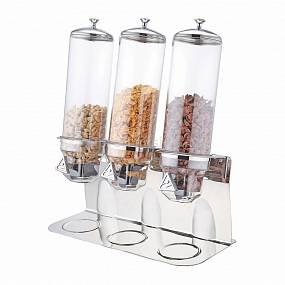 Диспенсер сервиров. для сухих продуктов 3 колбы х4л U13-1300 SUN-"P.L.-PROFF CUISINE" 81200597