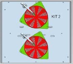 Комплект для уменьшения скорости потока вентилятора для печей Alfa241 Комплект для уменьшения скорости потока вентилятора для печей Alfa241