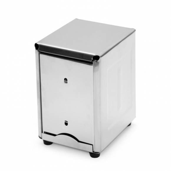 Диспенсер для салфеток настольный 10*11,5*14,5 см. нерж. MGsteel 70466