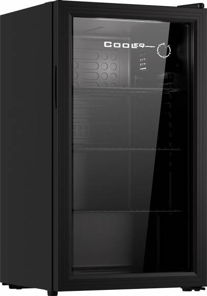 Шкаф холодильный демонстрационный Cooleq TBC-85N черный