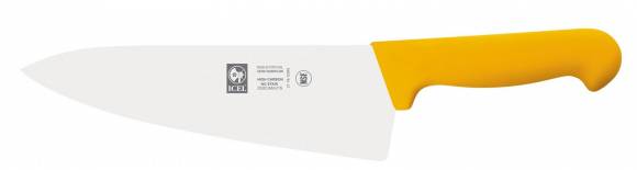 Нож поварской 200/340 мм. Шеф желтый PRACTICA Icel 24300.3028000.200