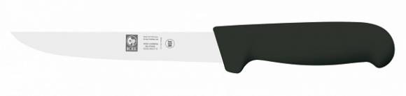 Нож обвалочный 150/285 мм. (с широким лезвием) черный Poly Icel 24100.3199000.150