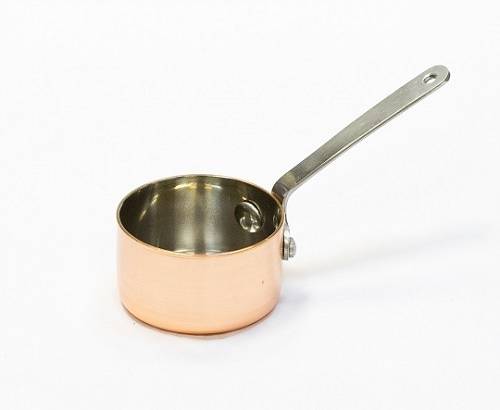 Соусник 60 мл d=50мм с ручкой КНР медное покрытие (SPM50C) 73024185 56935