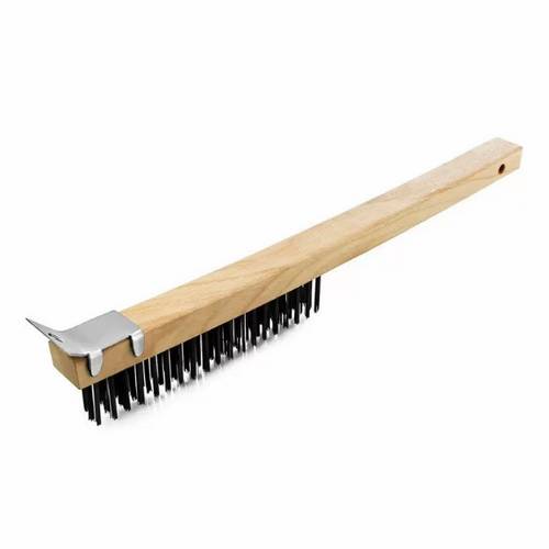 Щетка для чистки гриля с металлической щетиной (щетина 3 см) 35,5 см, P.L. Proff Cuisine BRS-14