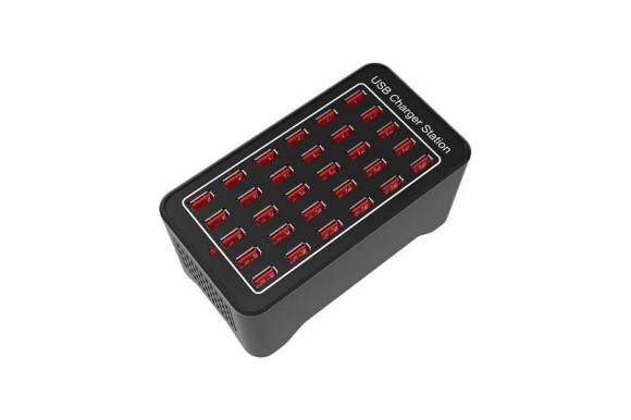 Зарядная станция для ламп на 30 USB-портов (5V-2.4A) 150W