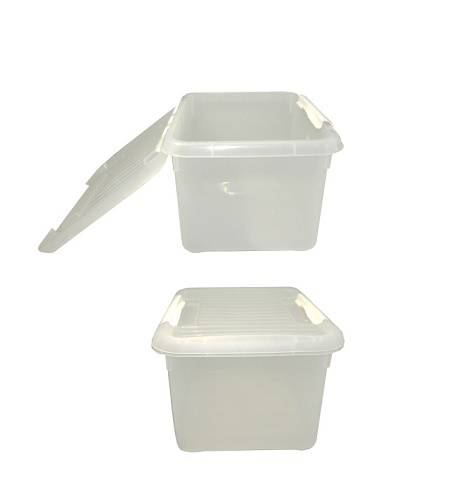 Контейнер 8л 300х230х160 мм с белым зажимом MG 1719 55191 /10/