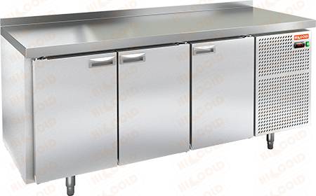 Стол морозильный Hicold GN 111/BT W 3 двери, корпус пластификат