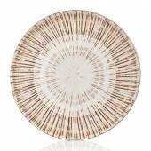 Тарелка круглая 21 cм, фарфор Legna By Bone TN-LG-ZT-21-DZ /6/ Тарелка круглая 21 cм, фарфор Legna By Bone TN-LG-ZT-21-DZ /6/