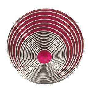 Набор кондитерских форм «Кольца» Dmax=95 Dmin=20мм 11шт. металл 47316-10