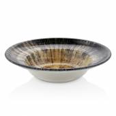 Тарелка для пасты,супа 400 мл 250мм фарфор Kolezyum By Bone TN-KL-ZT-25-CK /6/