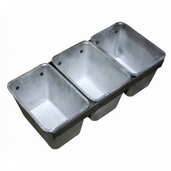 Форма для хлеба Спика 3 Л 11 скрепленная 3 секции Форма для хлеба Спика 3 Л 11 скрепленная 3 секции