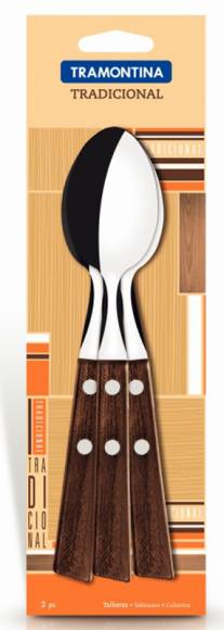 Ложка чайная набор 3шт.Tramontina Tradicional Бразилия 22207/300 Ложка чайная набор 3шт.Tramontina Tradicional Бразилия 22207/300
