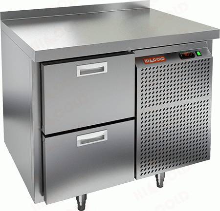 Стол холодильный Hicold GN2/TN  2 ящика