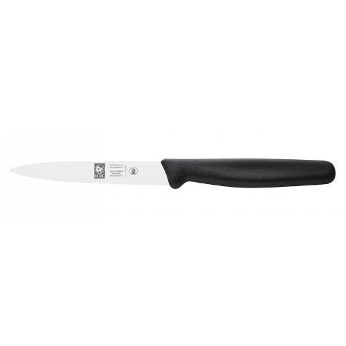Нож для овощей 100/205 мм. с волн. кромкой, черный Junior Icel 24100.3060000.100 Нож для овощей 100/205 мм. с волн. кромкой, черный Junior Icel 24100.3060000.100
