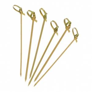 Пики бамбуковые 150мм Узелок 100 шт/уп. (F-08-006-15) 81200309 55148 /40/ Пики бамбуковые 150мм Узелок 100 шт/уп. (F-08-006-15) 81200309 55148 /40/