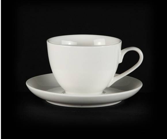 В Чайная пара 220 мл Chan Wave (Classic) Ivory LQ-Q1216/767 фк