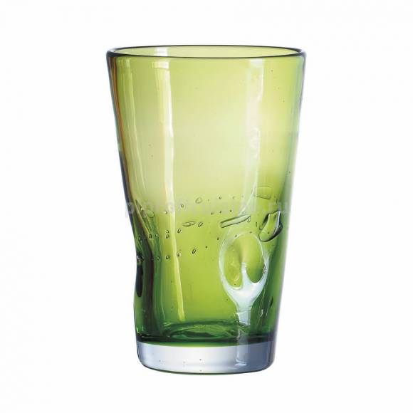 Стакан цветной зеленый 510мл стекло P.L. PHY-094 Green /6/