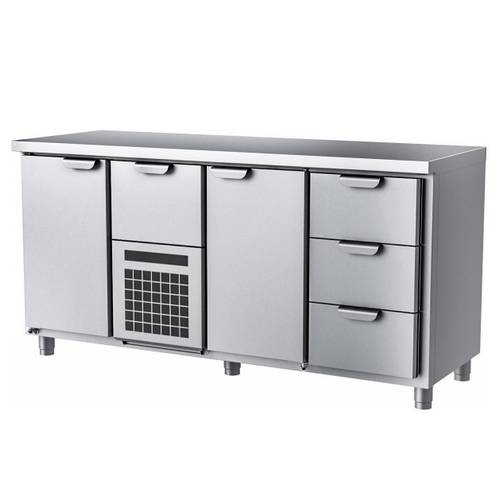 Стол холодильный для хранения продуктов HappyChef TC GH 1-CBR-3-1