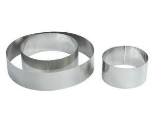 Форма для выкладки/выпечки Круг 100мм нерж. Высота 45мм MGSteel CRR10