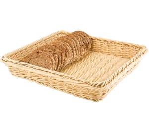 Корзина для хлеба прямоуг. 32,5х26,5х10см полиротанг APS 40242 43808 Корзина для хлеба прямоуг. 32,5х26,5х10см полиротанг APS 40242 43808
