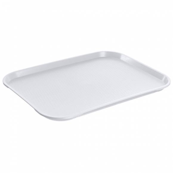 Поднос прямоугольный 44,5x34,5см белый поверхность классик (148) MGprof 1758