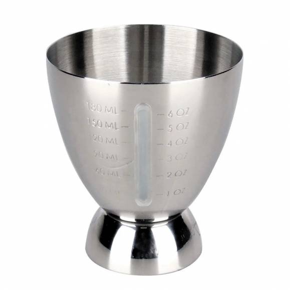 Джиггер нерж. 180 мл. с делениями P.L.- Barbossa KXB-A6010