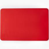 Доска разделочная 450x300x11мм. п/п красная поверхность шагрень MGprof 1710