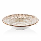 Тарелка для пасты,супа 28 cм,480 мл, фарфор Legna By Bone TN-LG-GT-28-CK /6/ Тарелка для пасты,супа 28 cм,480 мл, фарфор Legna By Bone TN-LG-GT-28-CK /6/