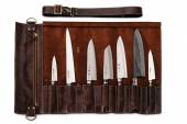 Скрутка для 7 ножей цвет кофе Скрутка для 7 ножей цвет кофе