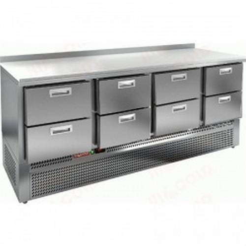 Стол холодильный Hicold GNE 2222/TN  8 ящиков (агрегат внизу)
