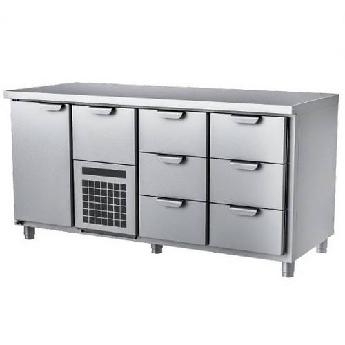 Стол холодильный для хранения продуктов HappyChef TC GH 1-CBR-3-3
