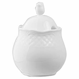 Сахарница 250мл Афродита Lubiana фарфор D=7.5, H=13см 2679-white 03170984