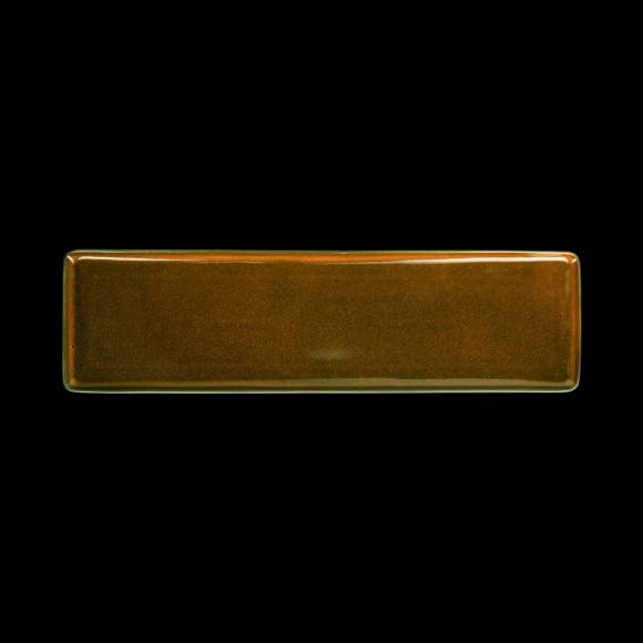Блюдо прямоугольное 380х100х16мм, оранжевый Corone Cocorita [XSY2283] фк8836
