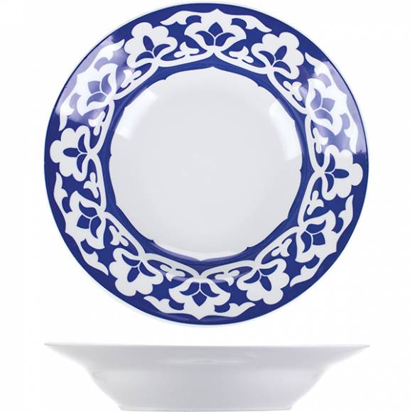Тарелка глубокая «Идиллия-Восток» 500мл D=240 H=55мм Добрушский фарфор 8C1063 /1/12/ Тарелка глубокая «Идиллия-Восток» 500мл D=240 H=55мм Добрушский фарфор 8C1063 /1/12/