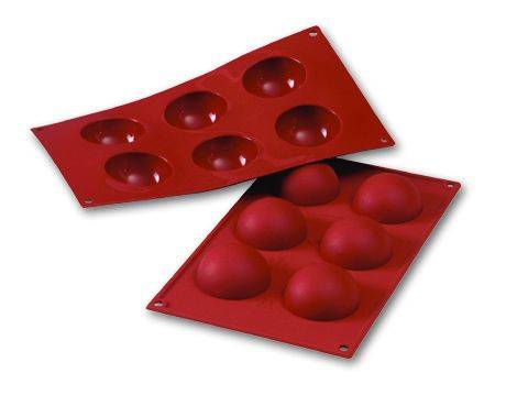 Форма силиконовая Полусфера 30*17,5см 6ячеек (d6/h3) P.L.(81200406) D-003