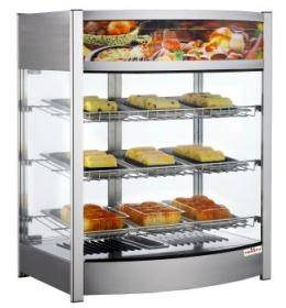 Витрина тепловая 137л с изогнутым фронтальным стеклом Koreco RTR137L 9059