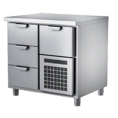 Стол холодильный для хранения продуктов HappyChef TC GH 3-CBR