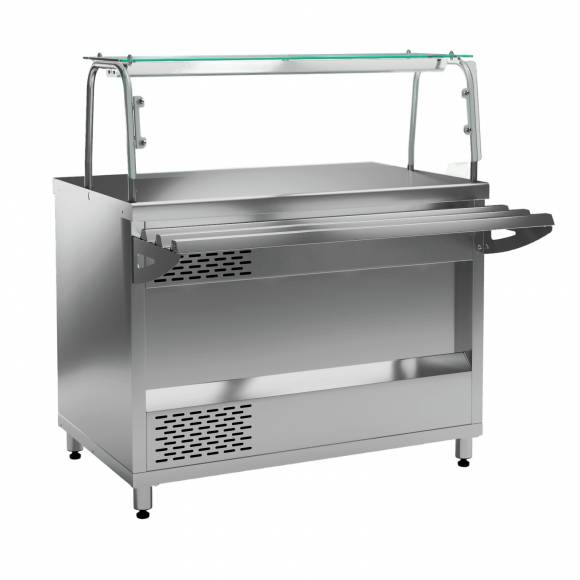 Прилавок-витрина холодильный открытый МХМ ПВХЭ150 100115006