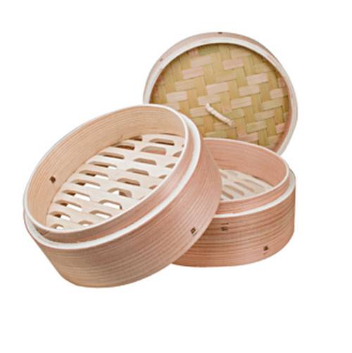 Паровое лукошко для подачи димсам дерево D=24, H=15см ProHotel E-011-24/15-324  03021804