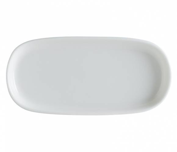 Блюдо овальное 140*65 мм фарфор White Bonna HYG14OV форма Хюгге