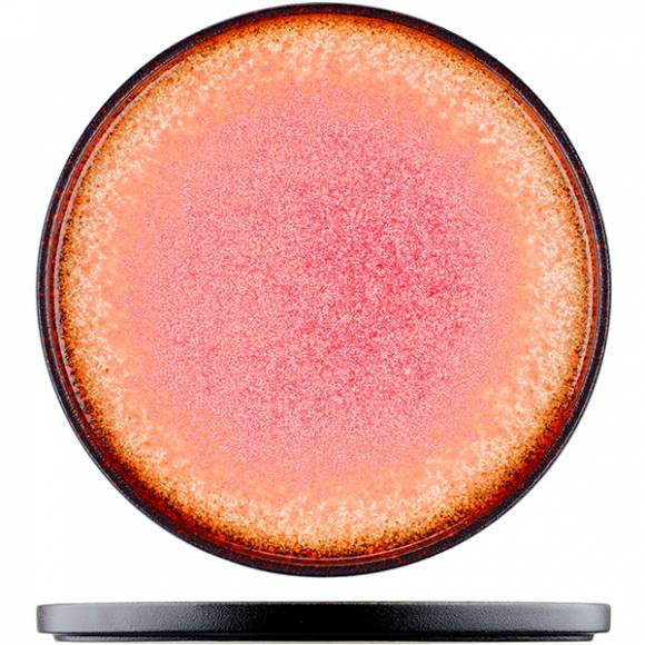 Тарелка «Агат» 85мм фарфор красный 03010568 A22652W764Y80 /1/