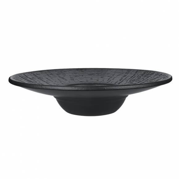 Тарелка для пасты,супа,салата d=27*5,5см Black Raw Wood P.L. - ProffCuisine 80436 /4/