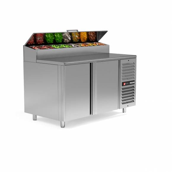 Стол холодильный Polair Pizza 800 TM2ENvt-G 2 двери