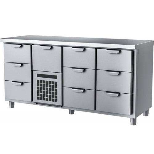 Стол холодильный для хранения продуктов HappyChef TC GH 3-CBR-3-3